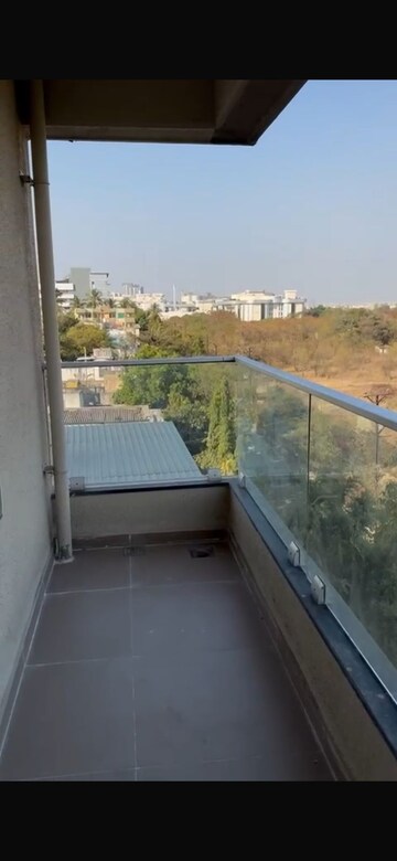 Balcony in 2 BHK Apartment at Aakar Symphony Apartments, Hadapsar – for Rent