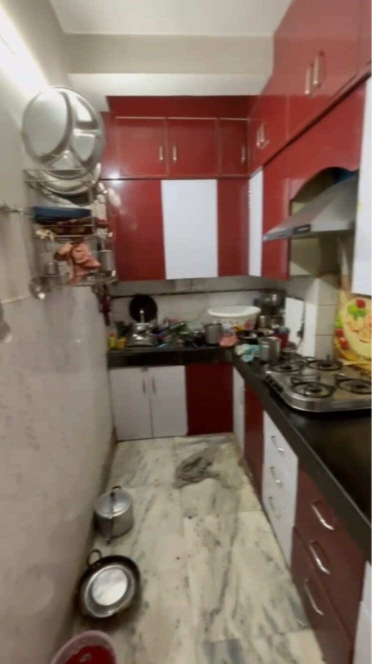 Kitchen, vaishali sector 4 1 Bedroom 550 Sq.Ft. Builder Floor In Vaishali Sector 4 Ghaziabad 8702940