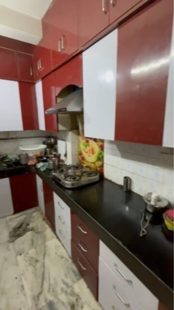 Kitchen in 1 BHK Builder Floor at Vaishali Sector 4 – for Rent