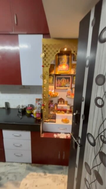 Kitchen in 1 BHK Builder Floor at Vaishali Sector 4 – for Rent