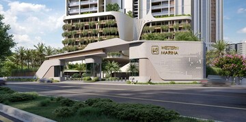 4 BHK Apartment – Exterior View View at Western Marina, Puppalaguda - for Sale