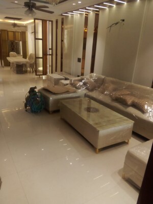 Living Room in 4 BHK Builder Floor at Omaxe Park Plaza, Shakti Khand 2 – for Sale