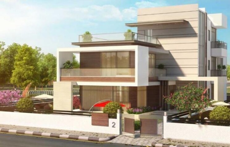 Exterior View, bhasin-mist-bungalows 4 Bedroom 4680 Sq.Ft. Apartment In Sector 143 Noida 8703533
