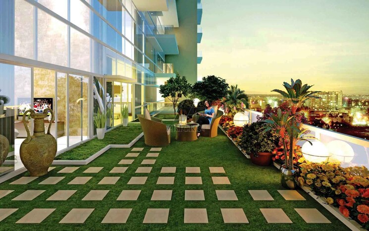 Garden, bhasin-mist-bungalows 4 Bedroom 4680 Sq.Ft. Apartment In Sector 143 Noida 8703533