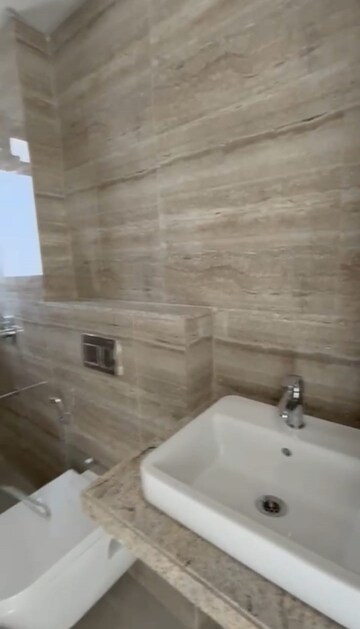 Bathroom in 3 BHK Apartment at Runwal Nirvana, Parel – for Rent