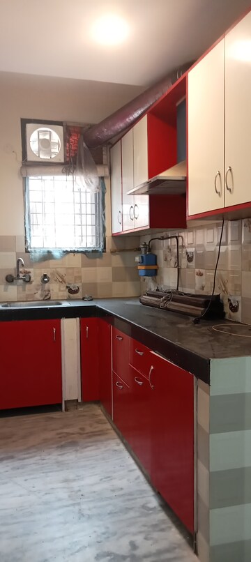 Kitchen in 2 BHK Builder Floor at Panchsheel Vihar – for Rent