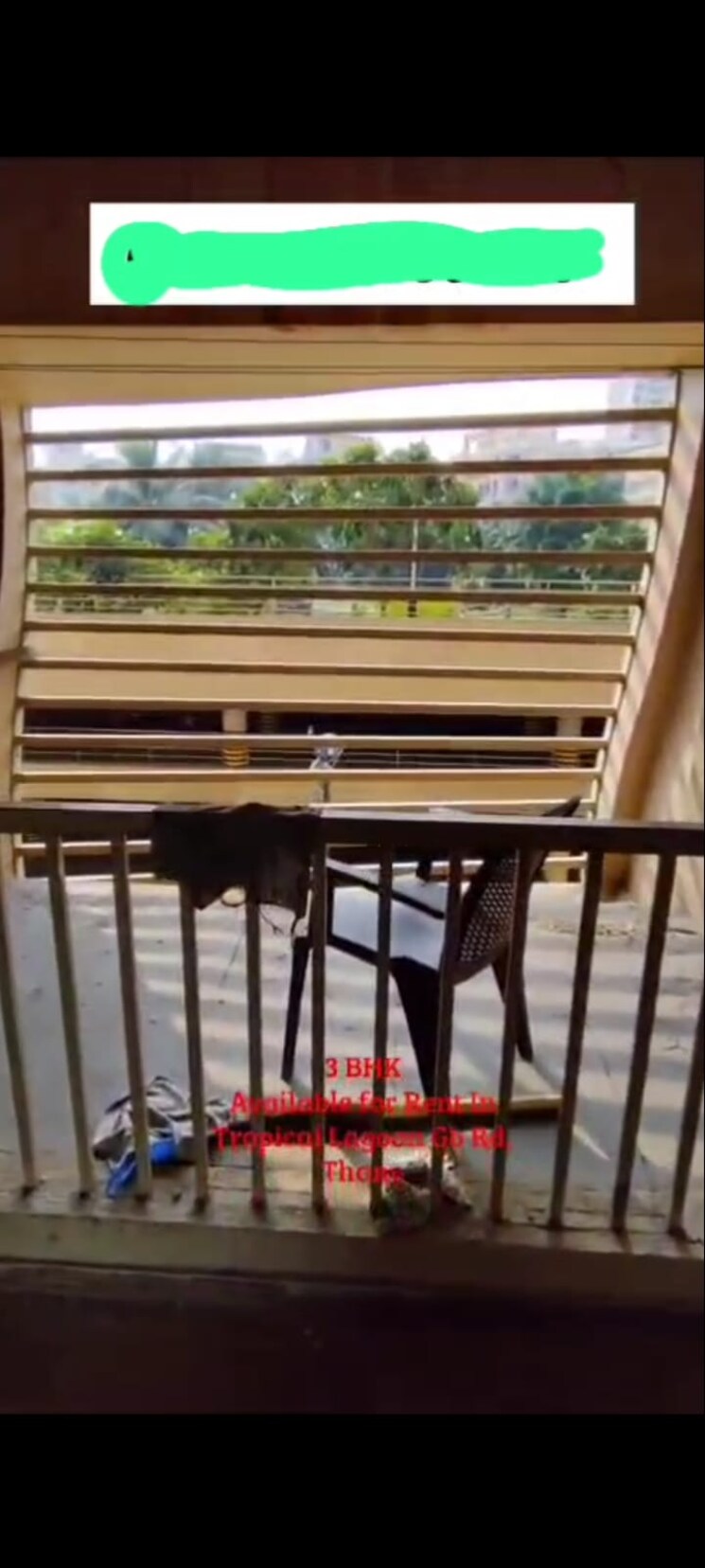 Balcony, soham-tropical-lagoon 3 Bedroom 1350 Sq.Ft. Apartment In Ghodbunder Road Thane 8703602