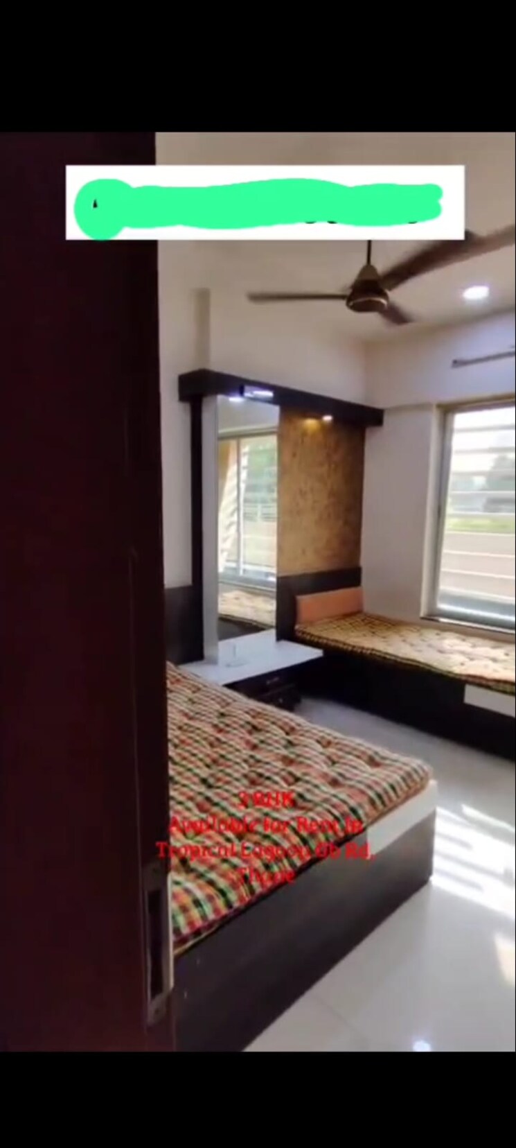 Bedroom, soham-tropical-lagoon 3 Bedroom 1350 Sq.Ft. Apartment In Ghodbunder Road Thane 8703602