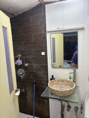 Bathroom in 2 BHK Apartment at Shree CHS Vile Parle, Vile Parle West – for Rent