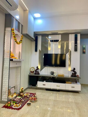 Living Room in 1 BHK Apartment at CCI Rivali Park, Borivali East – for Sale