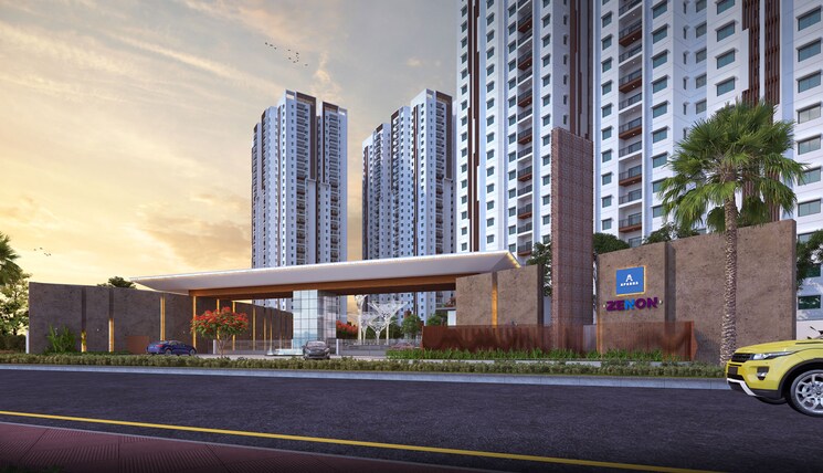 Exterior View, aparna-zenon 3 Bedroom 1714 Sq.Ft. Apartment In Puppalaguda Hyderabad 8703765