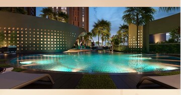 Swimming Pool in 4 BHK Apartment at Western Marina, Puppalaguda – for Sale