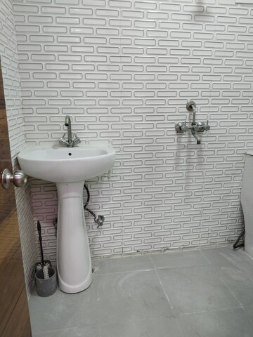 Bathroom in 3 BHK Apartment at Panchsheel Vihar – for Rent