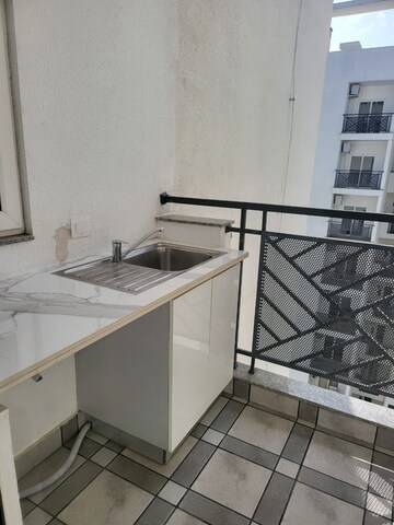 Balcony in 3 BHK Apartment at Central Park Flower Valley Aqua Front Towers, Sohna Sector 33 – for Rent