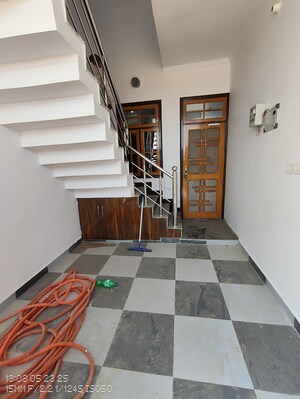 Staircase in 2 BHK Independent House at Jankipuram Extension – for Sale
