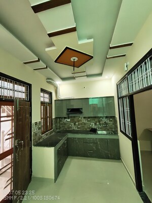 Kitchen in 2 BHK Independent House at Jankipuram Extension – for Sale