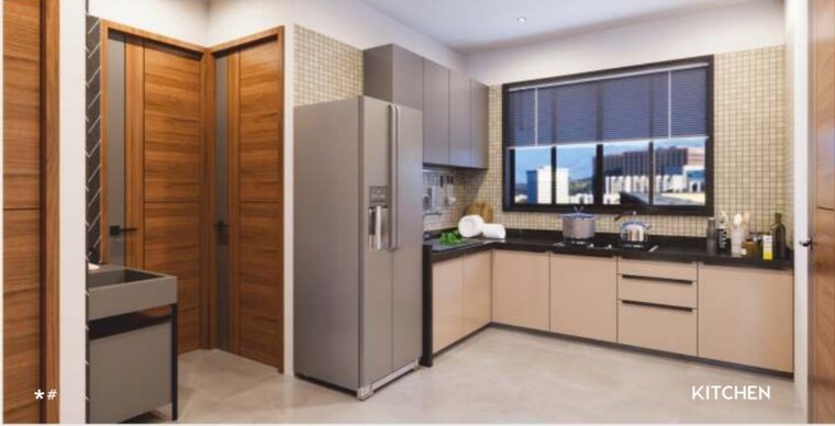 Kitchen, dahin nagar 2 Bedroom 1170 Sq.Ft. Apartment In Dahin Nagar Surat 8704030