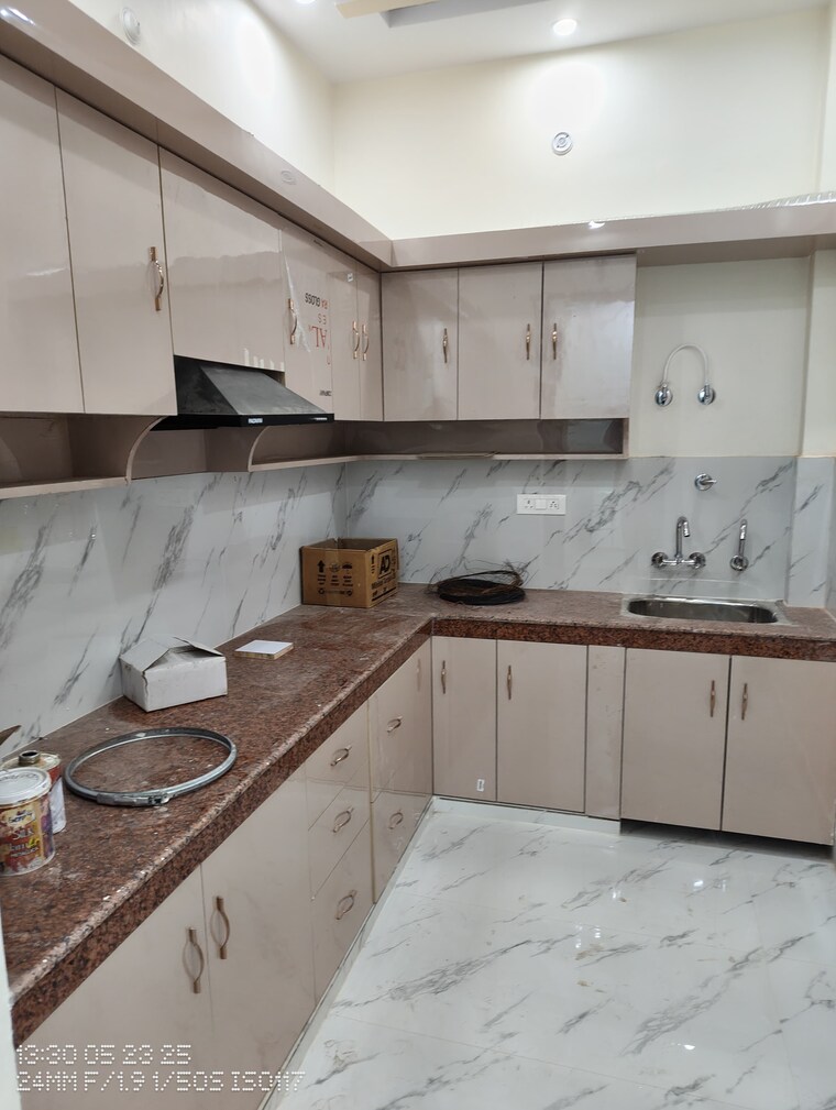 Kitchen, jankipuram extension 3 Bedroom 1100 Sq.Ft. Independent House In Jankipuram Extension Lucknow 8703962