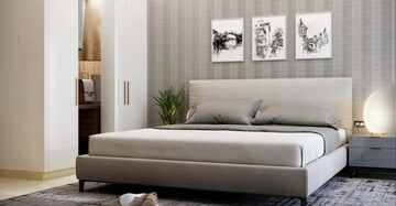 Bedroom in 2 BHK Apartment at Sobha Dream Gardens, Thanisandra Main Road – for Sale