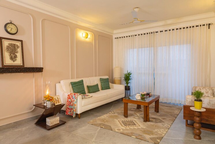 Living Room, shriram-chirping-woods 3 Bedroom 1630 Sq.Ft. Apartment In Harlur Bangalore 8704018