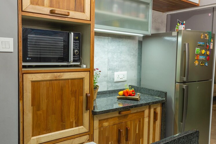 Kitchen, shriram-chirping-woods 3 Bedroom 1630 Sq.Ft. Apartment In Harlur Bangalore 8704018