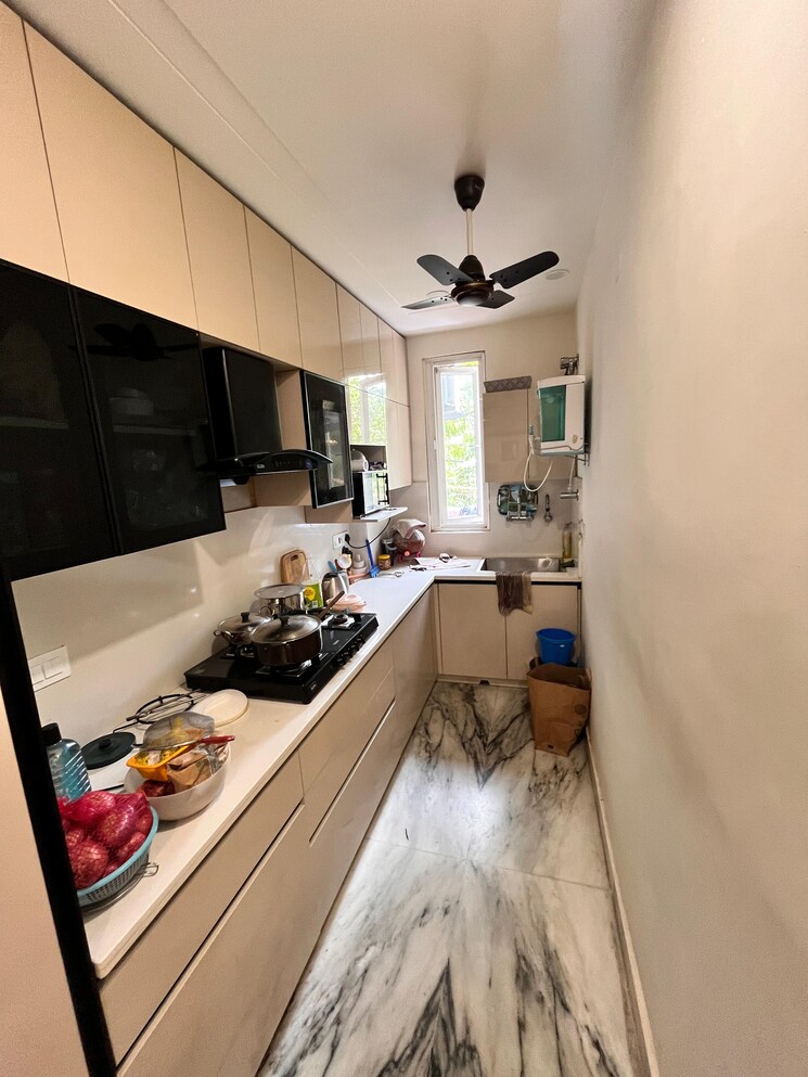 Kitchen, paschim vihar 2 Bedroom 756 Sq.Ft. Builder Floor In Paschim Vihar Delhi 8704175