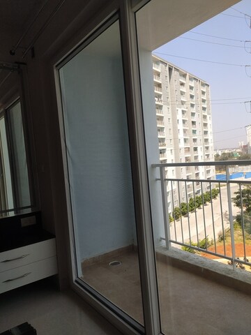 Balcony in 3 BHK Apartment at SJR Blue Waters, Off Sarjapur Road – for Rent