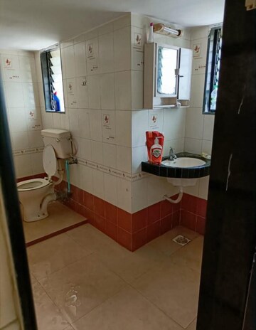 Bathroom in 1 BHK Apartment at Powai Vihar, Powai – for Rent