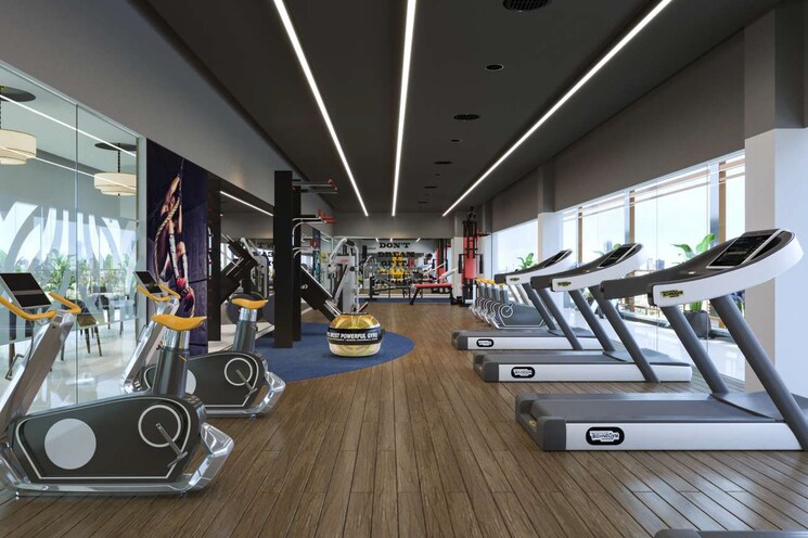 Gym, breez-flora-avenue-33 3 Bedroom 1535 Sq.Ft. Builder Floor In Sohna Sector 33 Gurgaon 8704055