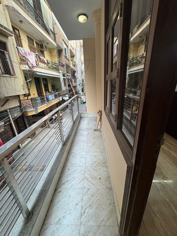 Balcony in 3 BHK Apartment at Khirki Extension – for Rent