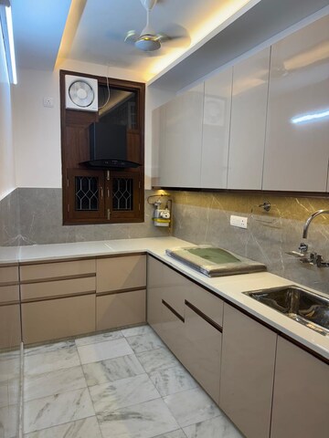 Kitchen in 3 BHK Apartment at Khirki Extension – for Rent