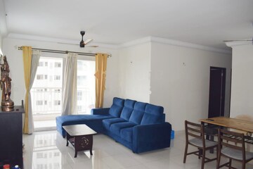 Living Room in 3 BHK Apartment at Purva Palm Beach, Hennur Road – for Sale