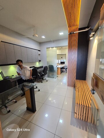 Team Area in  Office Space at Sama Savli Road – for Rent