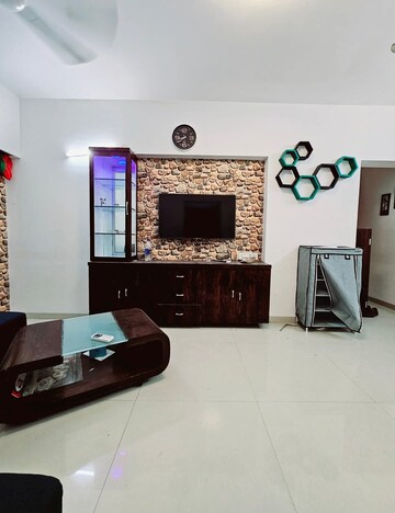 Living Room in 1 BHK Apartment at Hiranandani Gardens, Powai – for Rent