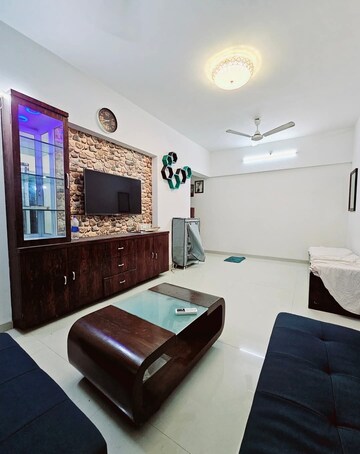 Living Room in 1 BHK Apartment at Hiranandani Gardens, Powai – for Rent
