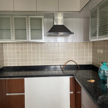 Kitchen in 2 BHK Apartment at Goyal And Co Orchid Woods, Hennur – for Rent