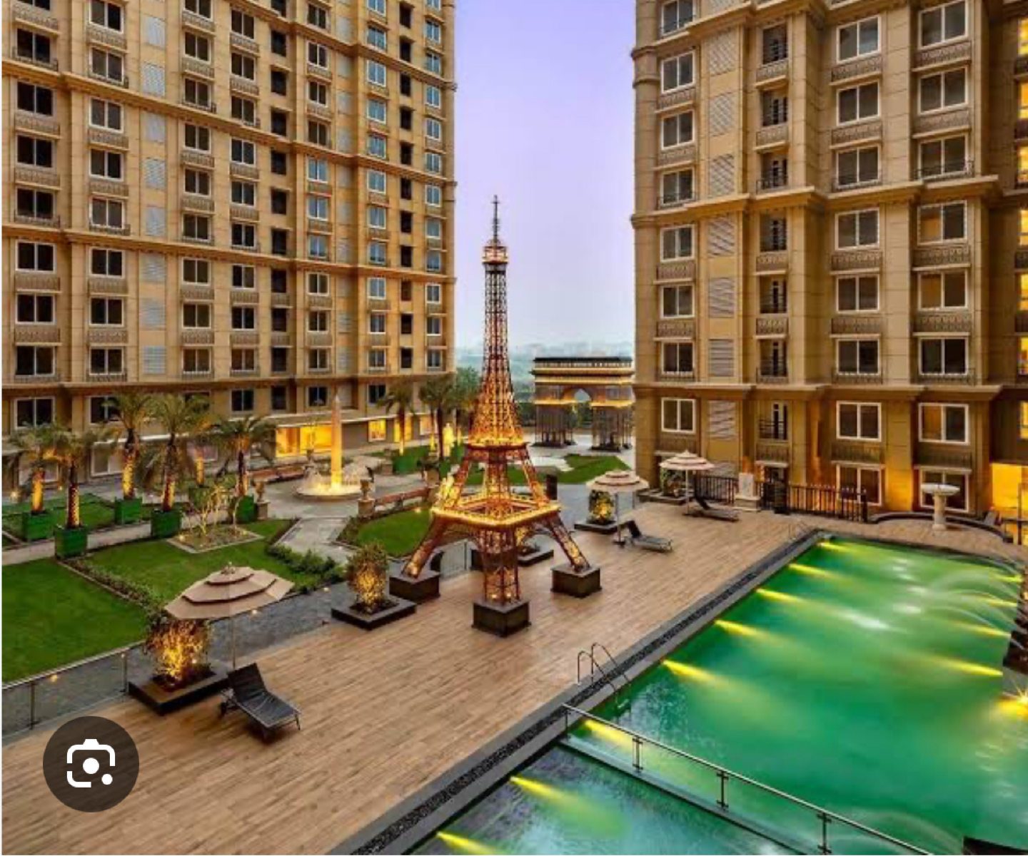 2 BHK Apartment For Rent in Kanakia Paris