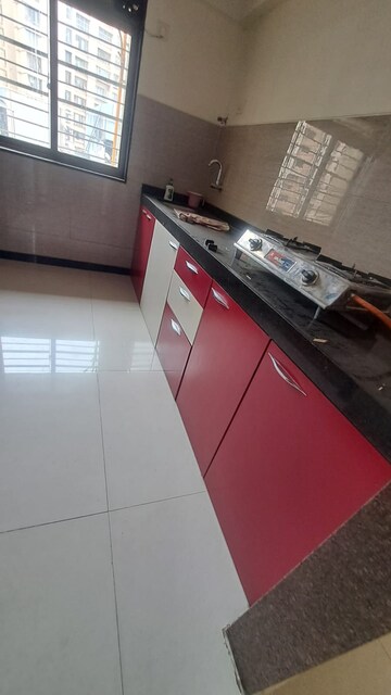 Kitchen in 2 BHK Apartment at Acme Ozone, Manpada – for Rent