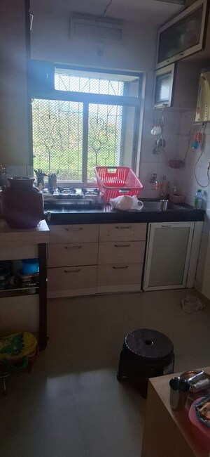 Kitchen in 1 BHK Apartment at HDIL Dheeraj Upvan 1, Borivali East – for Sale