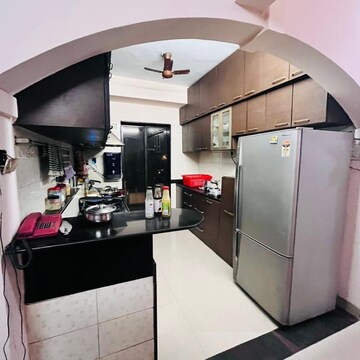 Kitchen in 2 BHK Apartment at Swapnalok Towers, Riddhi Gardens – for Rent