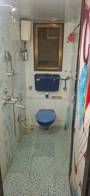 Bathroom in 1 BHK Apartment at Gokul Galaxy Kandivali East, Kandivali East – for Sale