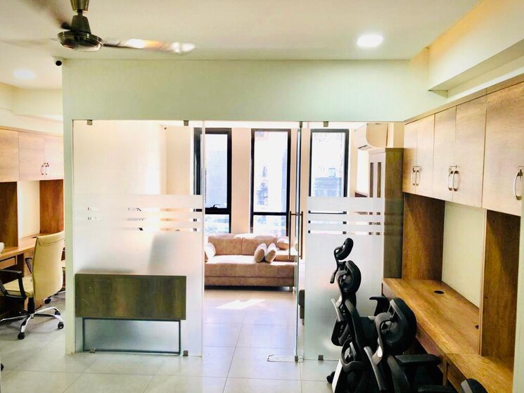 Living Room, zaveri-31five Commercial Office Space 710 Sq.Ft. In Makarba Ahmedabad 8704765