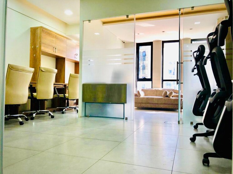 Living Room, zaveri-31five Commercial Office Space 710 Sq.Ft. In Makarba Ahmedabad 8704765