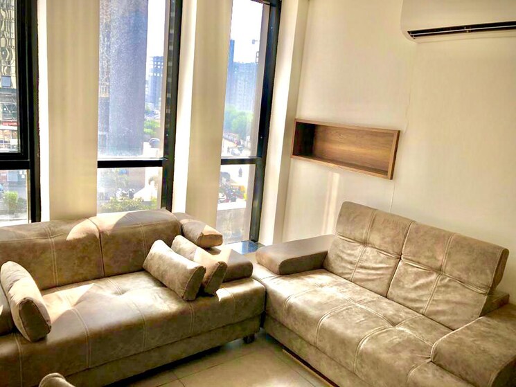 Living Room, zaveri-31five Commercial Office Space 710 Sq.Ft. In Makarba Ahmedabad 8704765