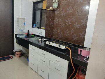 Kitchen in 3 BHK Apartment at Krishna Lotus Court, Kharadi – for Rent
