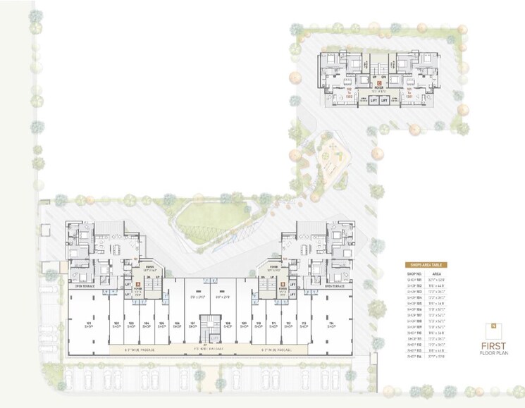 Master Plan, science city Commercial Showroom 1000 Sq.Ft. In Science City Ahmedabad 8704899