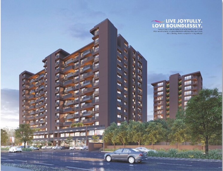 Exterior View, science city Commercial Showroom 1000 Sq.Ft. In Science City Ahmedabad 8704899