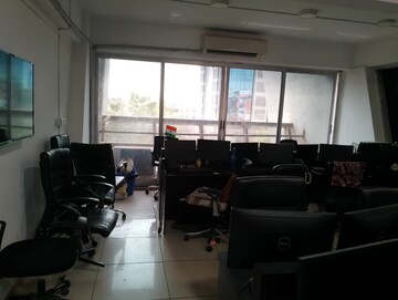 Team Area in  Office Space at Shivalik Abaise, Prahlad Nagar – for Rent