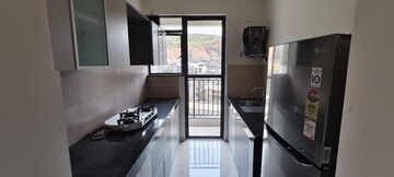 Kitchen in 2 BHK Apartment at Runwal Nirvana, Parel – for Rent