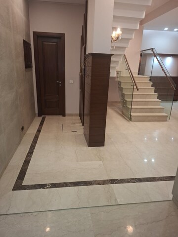 Staircase in 4 BHK Builder Floor at Gulmohar Park – for Rent